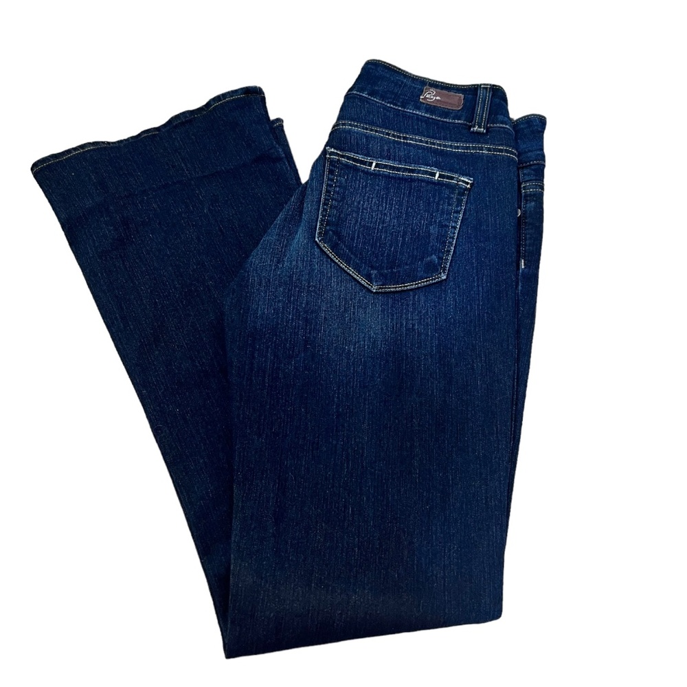 Paige H H Boot Bootcut Dark Wash Jeans - Picture 5 of 14